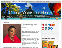 Tablet Screenshot of coloryourlifehappy.com